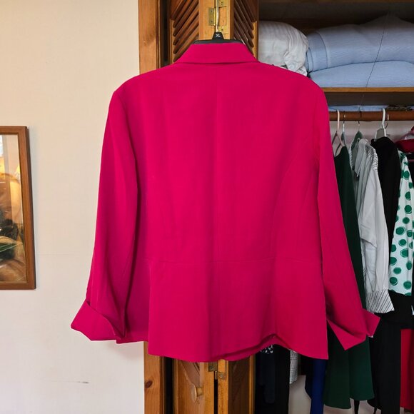 Le Suit Pink Blazer, size 18 - Picture 2 of 3